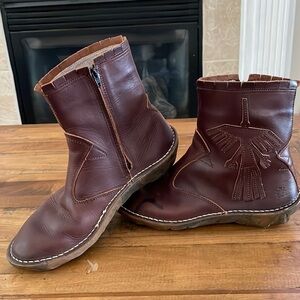 El Naturalista Leather Boots Size 41